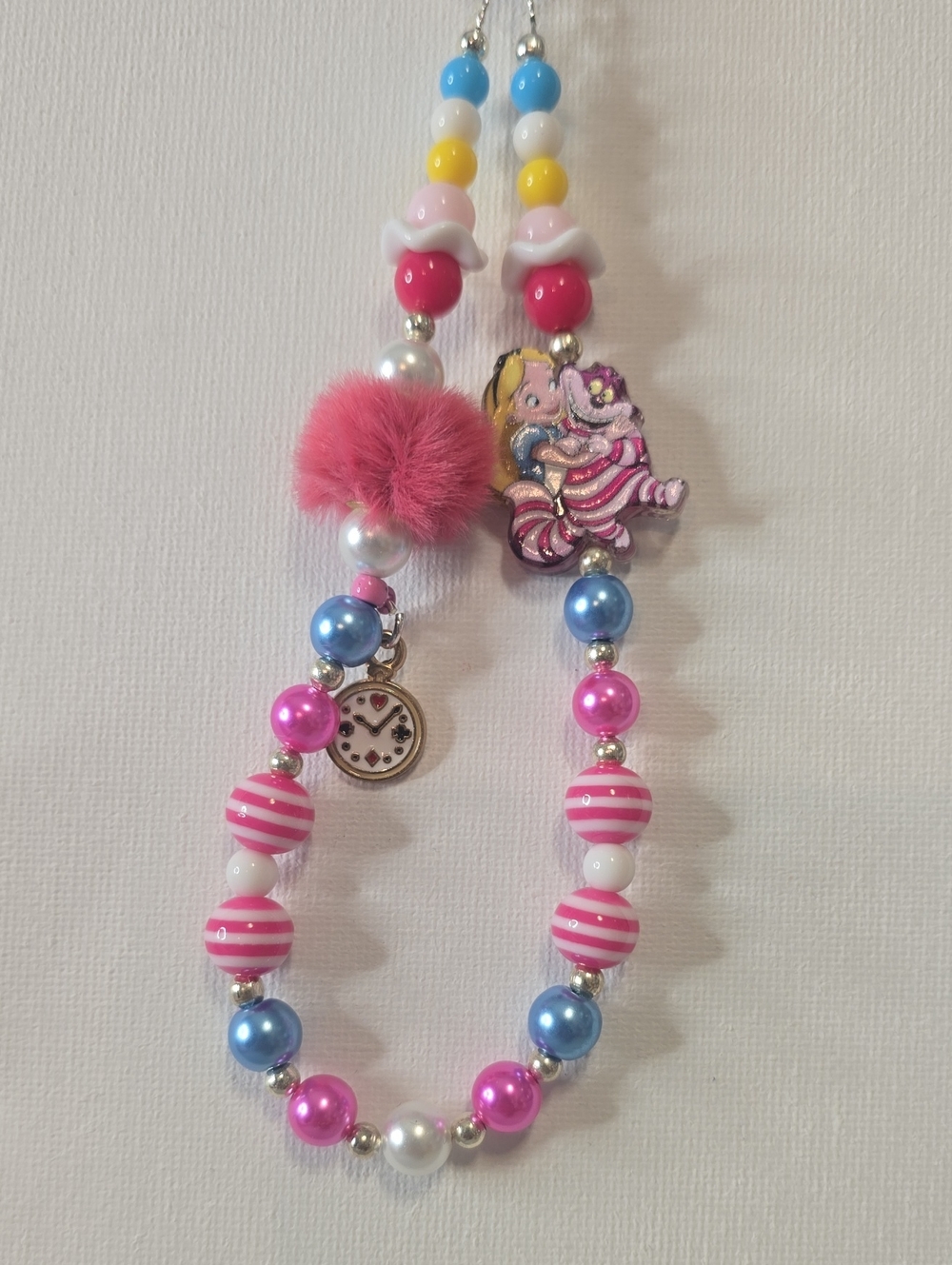 Handmade Alice In Wonderland Keychain-phone Charm